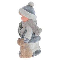 Фигурка декоративная "Ребенок", L24 W17 H40 см