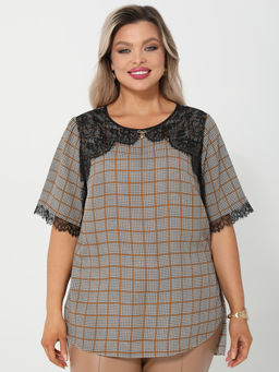 Блузка 0220-3 медово-бежевый