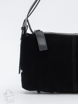 Сумка женская кожаная 6148QF black Polina&Eiterou