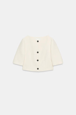 ZW COLLECTION CROPPED JACKET - Zara фото 5