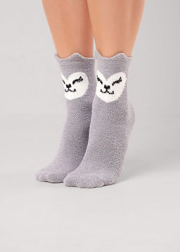 (CLE) Д960Т носки жен. НГ травка (ЧЗ)