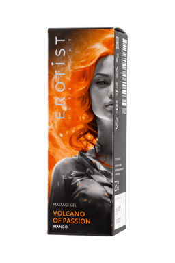 Гель Erotist с эффектом вибрации VOLCANO OF PASSION: MANGO (со вкусом манго), 25 мл