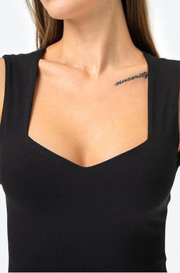 Женский трикотажный топ с вырезом Happy Fox  фото 11