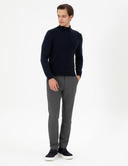 Мужские зеленые брюки из плотной ткани - U.s. polo assn фото 3