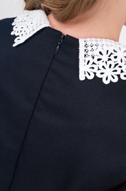 Школьное платье с добавлением вискозы для девочки Happyfox