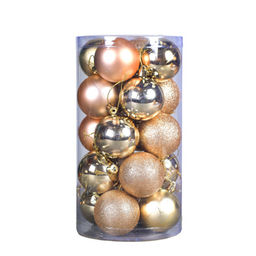 Елочные шары 20 штук 6 см / HX-3/12 /уп 30/ шампань - Галеонтрейд фото 3