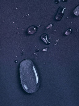 Ветровка женская софтшелл виндстоппер с капюшоном спортивная темно-синего цвета 9616_1TS