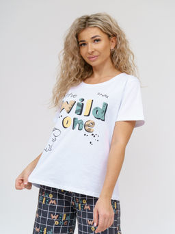 926 Пижама "Клетка/фуме"