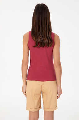 Kad_n Vi_ne Kolsuz Bisiklet Yaka Basic Ti__rt Sepette S_rpriz _ndirim - U.s. polo assn фото 5