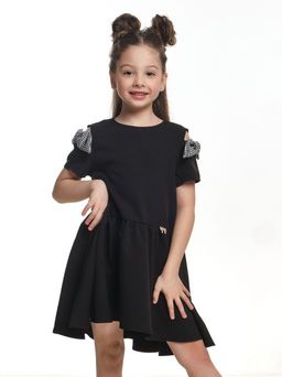 Платье черное для девочки UD 7452 черный - Mini maxi фото 6
