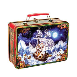 Детский сладкий новогодний подарок Чемодан - Рубин фото 2