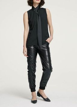 Топ, черный - Linea tesini фото 3