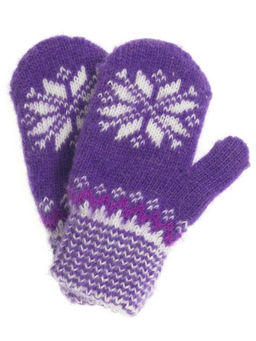 Варежки детские "Звезда" 3 цвета 0411-34