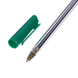 Набор ручек шариковых 4 цвета, стержень 1,0 мм синий, красный, чёрный, зелёный, корпус прозрачный - Calligrata фото 4