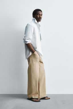 LIMITED EDITION STRIPED SHIRT - Zara фото 4