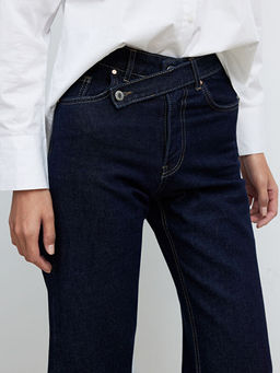 Wideleg Kad?n Jean Pantolon