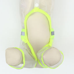 Дождевик-комбинезон для собак, р-р L (ДС 35, ОГ 47 см, вес 8-11 кг), прозрачный-жёлтый - Simaland фото 20