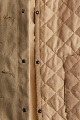Cotton twill car coat - H&m фото 4