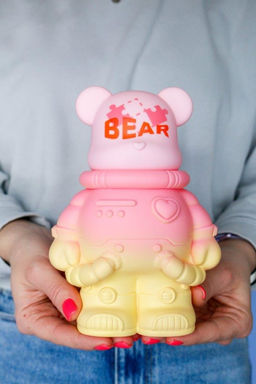 Копилка Cosmo bear, pink (20,5 см), пластик