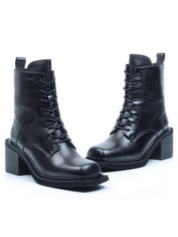 SE21W-2A BLACK Ботинки зимние женские (натуральная кожа, натуральный мех) - Фабричный китай фото 11