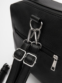 Чёрный рюкзак S.Lavia  фото 14