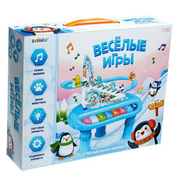 Пианино Весёлые игры, звук, свет