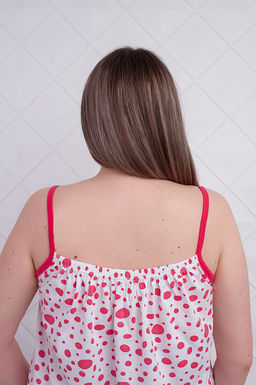 Арт. 5067 Ночная сорочка без рукав 50-52 Цвет:ассорти - Калинка фото 4