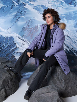 Женская зимняя мембранная парка Azimuth Глория 124/24006_7 Сладкий Лавандовый  фото 13