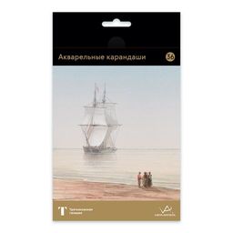 VISTA-ARTISTA Extra Fine GTG-WPS-36 Акварельные карандаши набор заточенный 4 х 36 цв. 01 Айвазовский