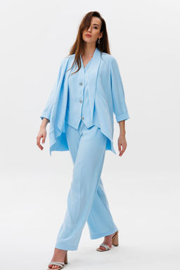 Костюм NIKVA н499-1 голубой  фото 4