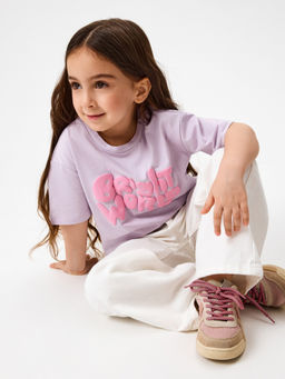ACOOLA / Футболка детская для девочек Liamin фиолетовый  фото 7