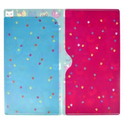 Цена за 2 шт. Папка для документов пластиковая арт. 53260/ 12 КОШКИ - Escalada фото 2