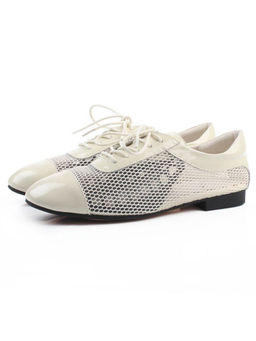 03-H17C-30NX LT. BEIGE Полуботинки женские (натуральная кожа)