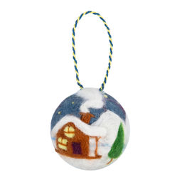 Miadolla WT-0221 Елочная игрушка Зимняя сказка набор для валяния