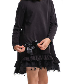 Платье нарядное для новогодних праздников и утренников UD 8055 черный - Mini maxi фото 2