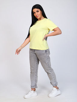 Футболка базовая_715/желтый - Ihomelux фото 8