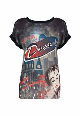 9-983-01/587-4348-22 Блуза трикотаж принт Синема, 37