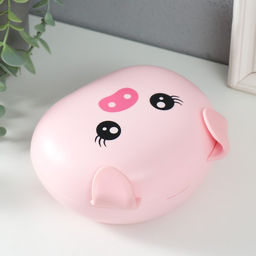 Шкатулка музыкальная механическая «Пятачок», пластик, 15×12.7×7 см