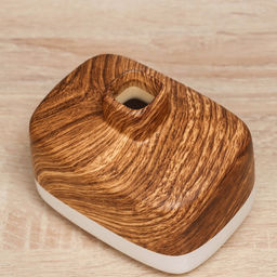 Ваза Теа, 8?11?9.5 см, керамика, белая, коричневая - Take it easy фото 4