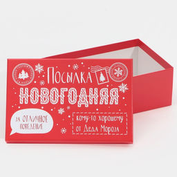 Набор подарочных коробок 6 в 1 Почта, 20 х 12.5 х 7.5 32.5 х 20 х 12.5 см - Дарите счастье фото 13