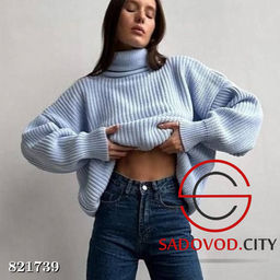 Свитер вязаный оверсайз - Bruno фото 4