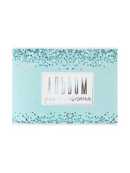 Цена за 3 шт. Альбом для рисования Calligrata «Голубое сияние» А4, 40 листов, на скрепке, плотность листов 100 г/м², обложка из мелованного картона