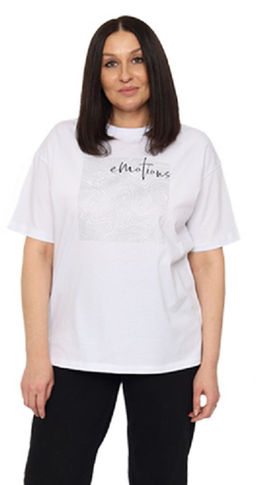 CRB wear/CSLW 60358-43 Футболка женская,голубой/Ex.Cherubino  фото 15