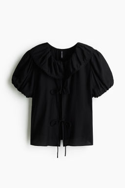 Blusa con lazadas - H&m фото 2