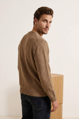 Vizon Regular Bisiklet Yaka Animal Ay?c?k Kazak TMNAW26KZ00007