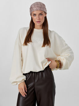 Свитшот женский бежевый - Mark formelle фото 5