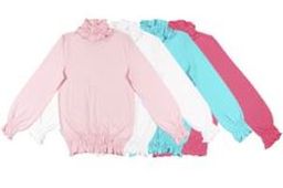 CRB wear/CAJ 61377 Водолазка для девочки, aрбузный/Ex.Cherubino