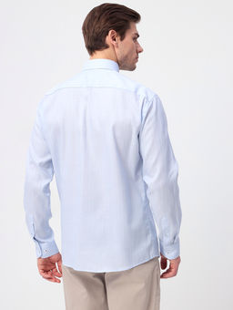 Сорочка мужская длинный рукав GREG 211/131/3350/Z/b  фото 5