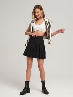 K10755 Юбка ЧЕРНЫЙ