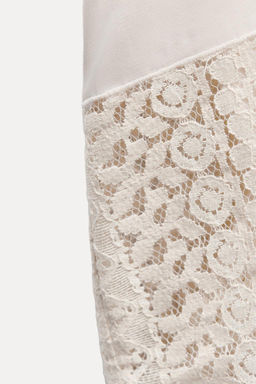 STRAPPY LACE TOP - Zara фото 8